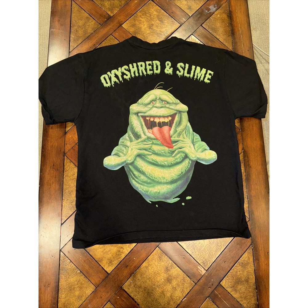EHPlabs x Ghostbusters Mens T-Shirt Black Medium Frozen Empire Mini Pufts
